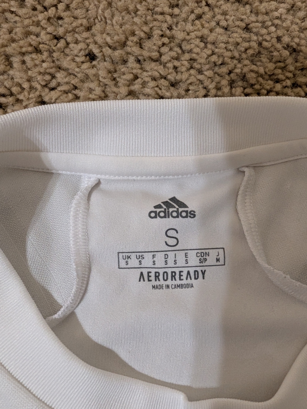 Adidas Aeroready Small White Carolina DRÄXLMAIER Soccer Jersey #4 - Picture 2 of 9